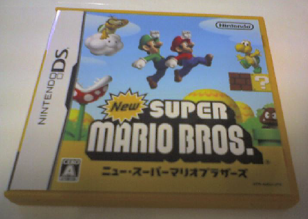 Nintendo DS New SUPER MARIO BROS.写真